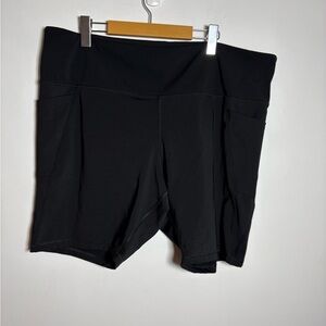 Women's Black Bike Shorts